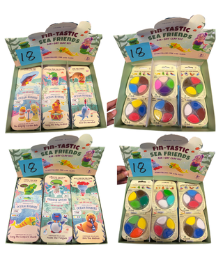 AIR-DRY CLAY KIT SEA FRIENDS