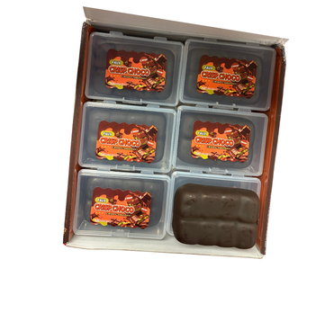 WAX CRACKING CHOCOLATE BARS