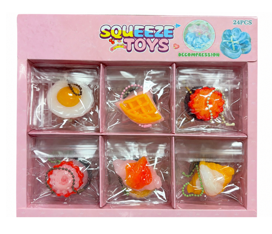 Taba Food Keychain