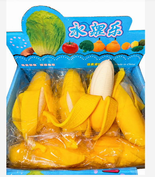 Banana with Peel Squish