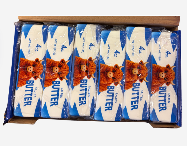 Foam Highland Cow Butter